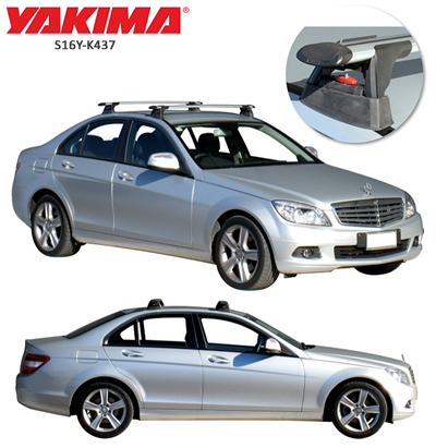 Yakima Roof Racks Mercedes C-Class sedan